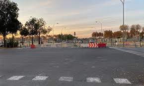 Calles afectadas por el Plan Especial de tráfico para la Feria de Abril 2023. Barriada de Tablada. Distrito Los Remedios